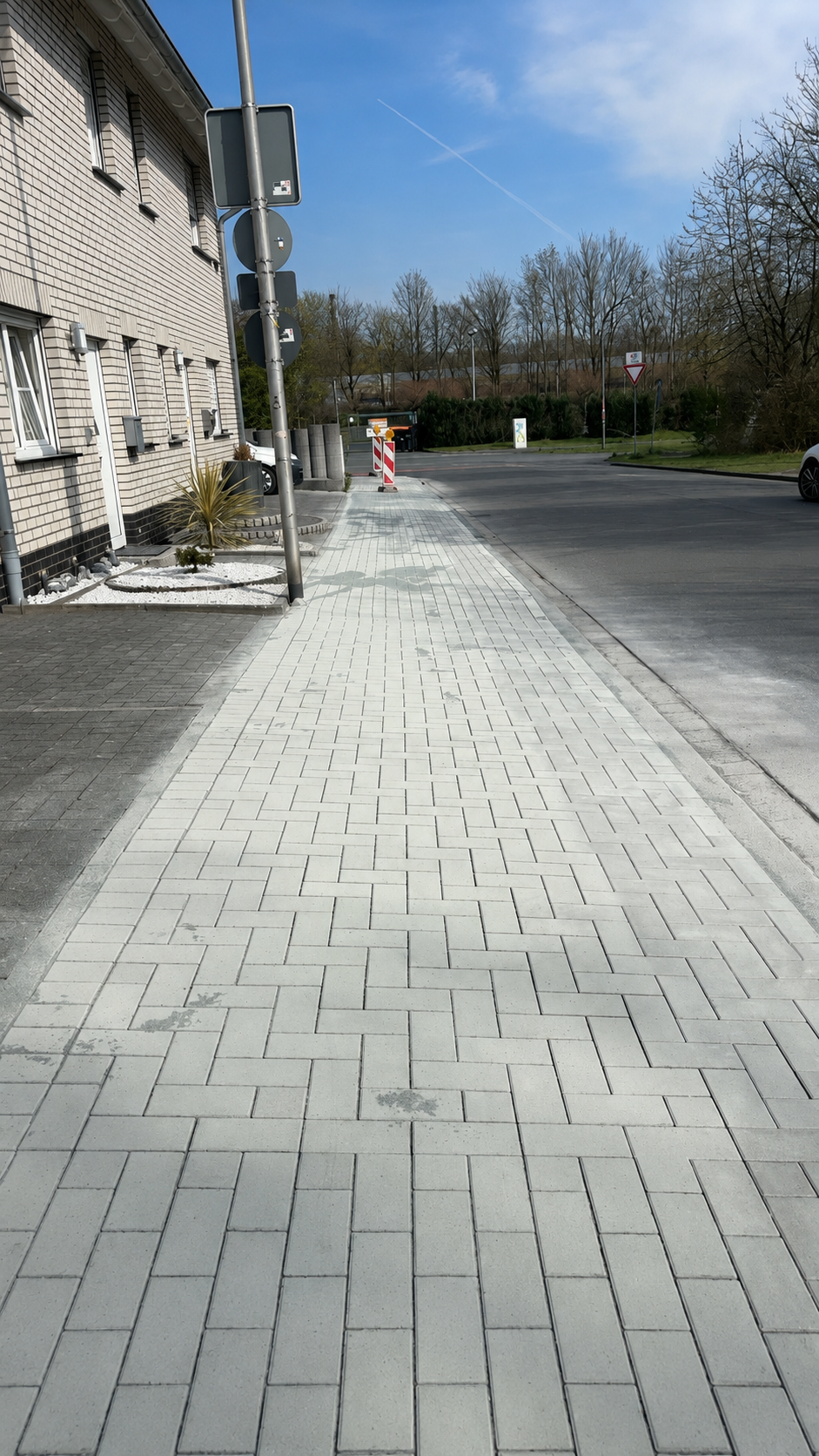 Fachgerecht ausgeführter Wegebau